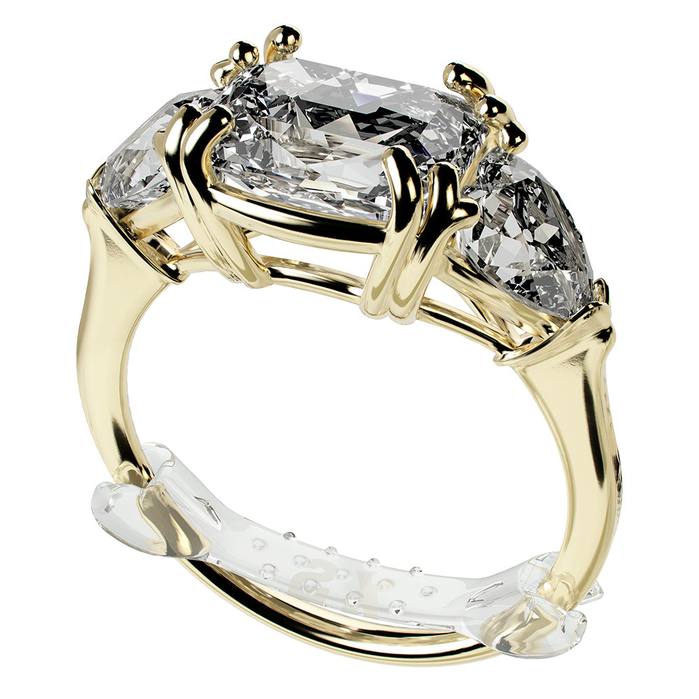 Ringo Invisible Ring Size Adjuster for Loose Rings (Multi 10-Pack