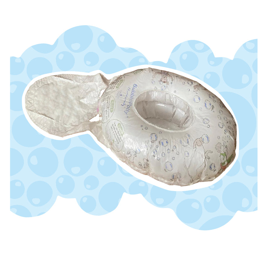 Nurturally BubblePotty – The Inflatable Reusable Travel Potty for Toddlers