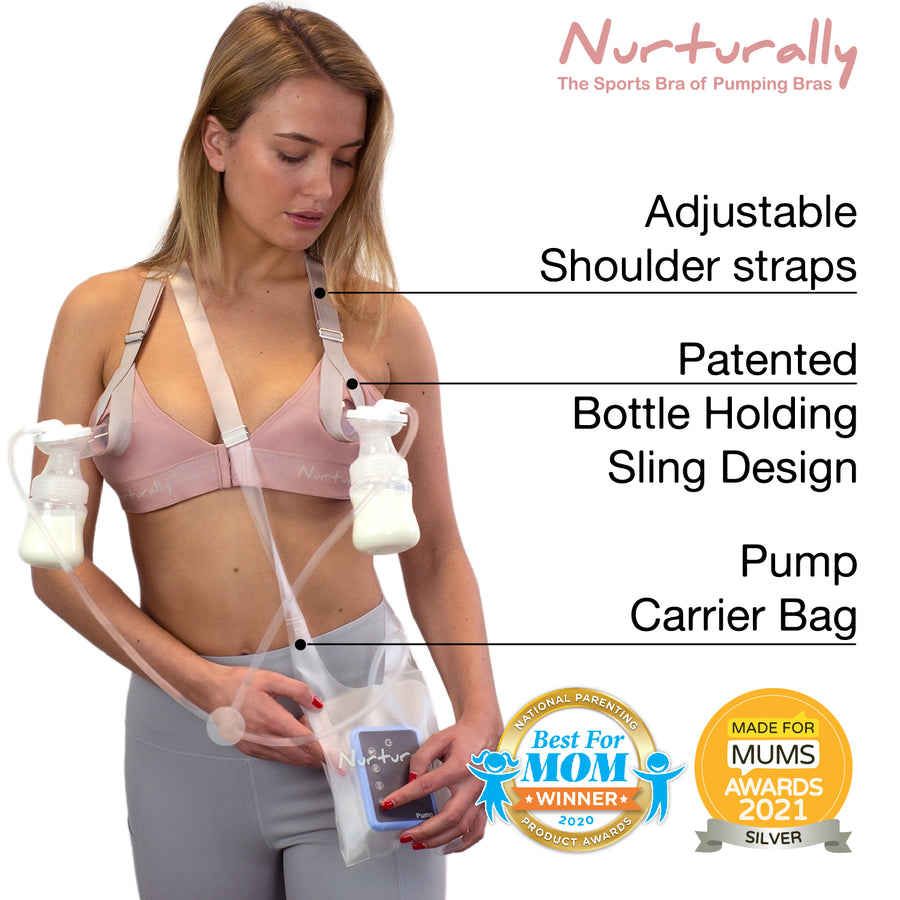 Fashion Hands-Free Breast Pump Bra Adjustable Nursing Pumping Bras
