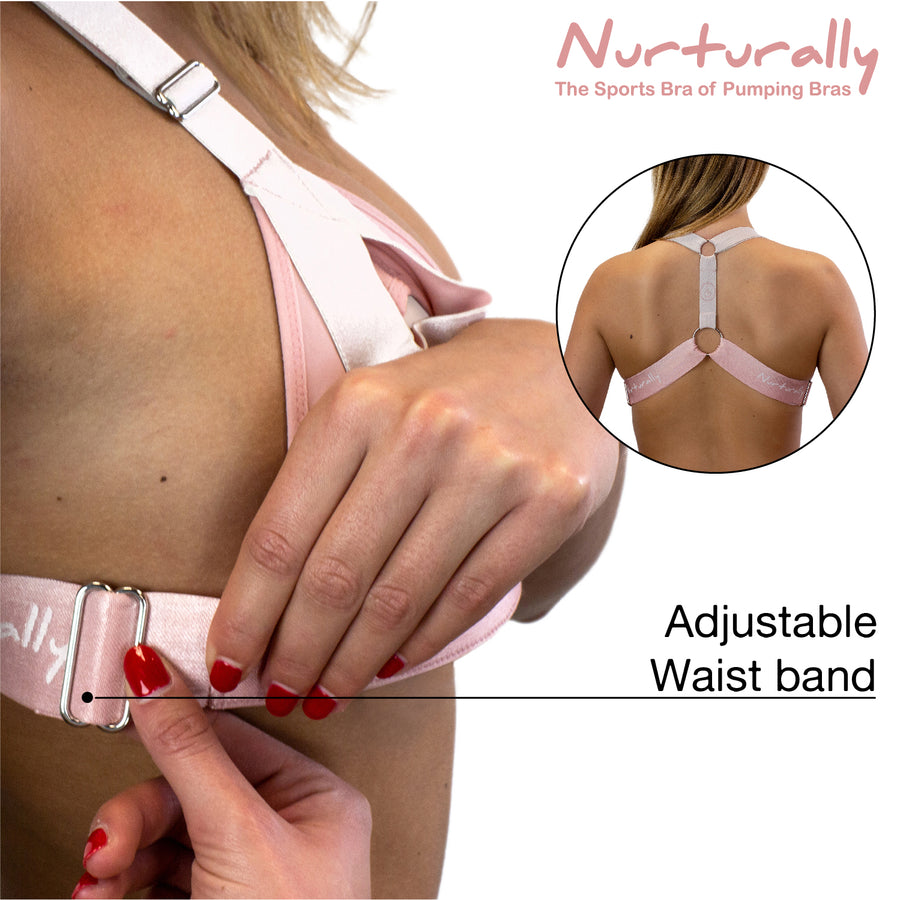 Hands-Free Breast Pump Bra Adjustable Nursing Pumping Bras for Women B –  Mother affection.
