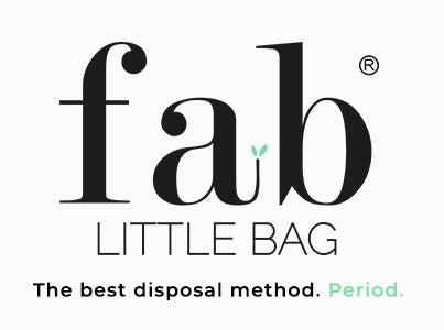 Fab Little Bag Bathroom Dispenser for Disposable Feminine Hygiene Product Bags