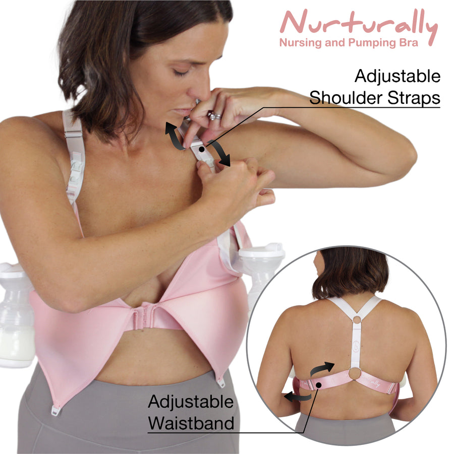 Fashion Hands Free Women Maternity Bra Adjustable Breast-Pumps