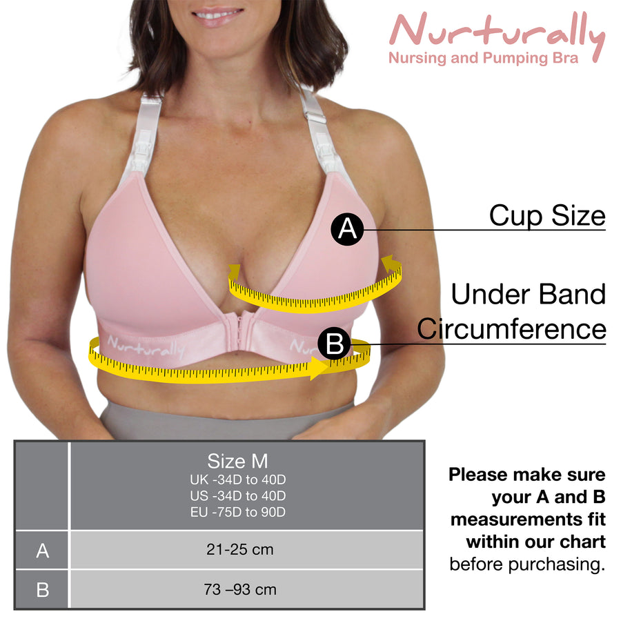 Women's All-in-One Nursing and Pumping Bra M