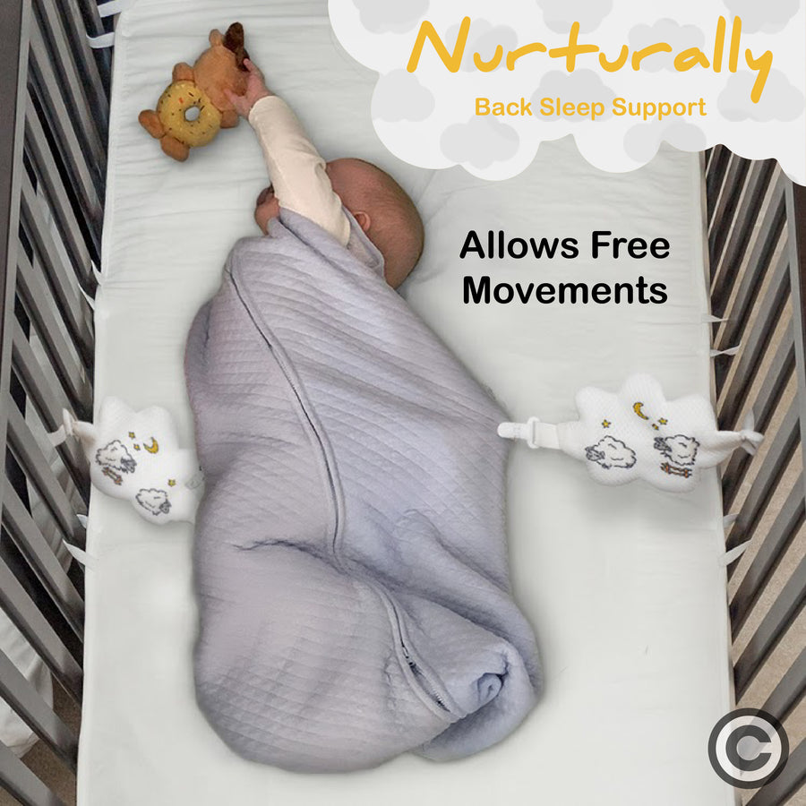 Nurturally Baby Anti Roll Support for babies from 3 to 6 months old